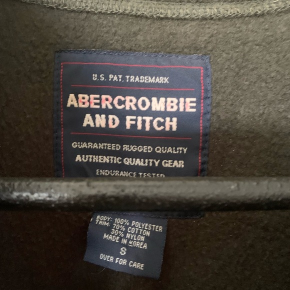 Abercrombie and fitch mens fleece vest - Picture 3 of 4